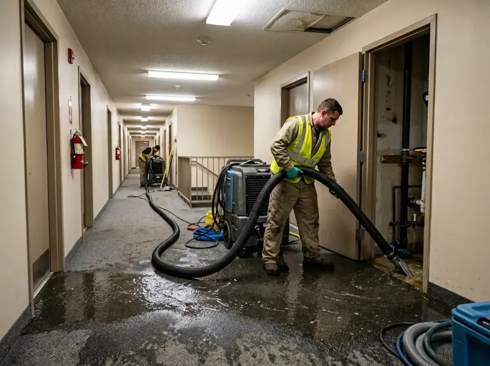 multi-unit-apartment-hallway-f-005 — frequently asked questions, Emergency Burst Pipe Water Extraction & Removal in Banning,…